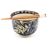 Bowl With/Chopsticks - 18fl. oz. / 5"D x 3.75"H