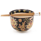 Bowl With/Chopsticks - 18fl. oz. / 5"D x 3.75"H