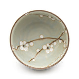 Japanese Plum (ume) Blossoms  Medium Bowl 5"Dx3"H
