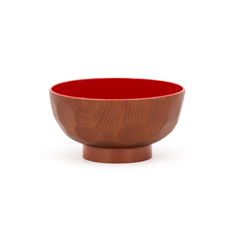 4.5"Dx2.25"H BOWL LACQ (bn/rd)