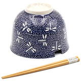 Bowl With/Chopsticks - 18fl. oz. / 5"D x 3.75"H