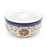 Bowl With Lid - 6"D x 3"H