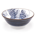 Japanese Large Bowl - 26 fl. oz. /  6.85"D x 2.85"H - Hokusi/Mt Fuji -Bulk Pak