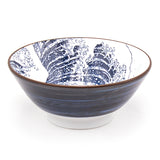 Japanese Large Bowl - 26 fl. oz. /  6.85"D x 2.85"H - Hokusi/Mt Fuji -Bulk Pak