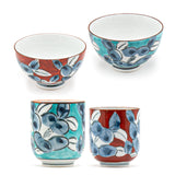 4-1/4"Dx2-5/8"H BOWL & CUP PC 2:2 RD (as)