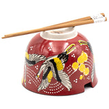 Bowl With/Chopsticks - 18fl. oz. / 5"D x 3.75"H