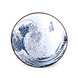 8.25"Dx3.5"H NOODLE BOWL
