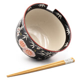 Bowl With/Chopsticks - 18fl. oz. / 5"D x 3.75"H