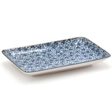 Japanese Bowl Plate Dish With Chopsticks 8pc Set 2:2:2:2 - Bowl : 4.65"D x 2.5"H / Dish : 3.65"D x 1.35"H / Plate : 8"L x 5.25"W x 1"H / Chopsticks : 9"L