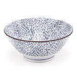 Japanese Large Bowl - 26 fl. oz. /  6.85"D x 2.85"H - Mujina/Kiku-Bulk Pak