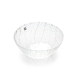 BOWL GLASS 8"Dx3.5"H (cl)