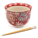Bowl With/Chopsticks - 18fl. oz. / 5"D x 3.75"H