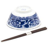 2pc Bowl Set With / Chopsticks