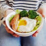 Japanese Meal Bowl - 6.7"L x 6"W x 2.8"H