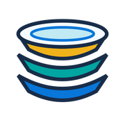Stackable design icon