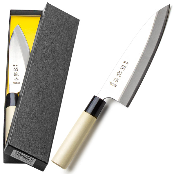 COOKING KNIFE SS 12"(7") deba w/WD handle