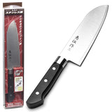 165 mm Stainless Steel Santoku Knife with Black Handle — JoyLife Eden