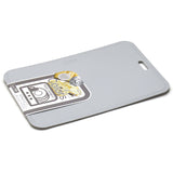CUTTING BOARD PP 34.5x23cm (gy)