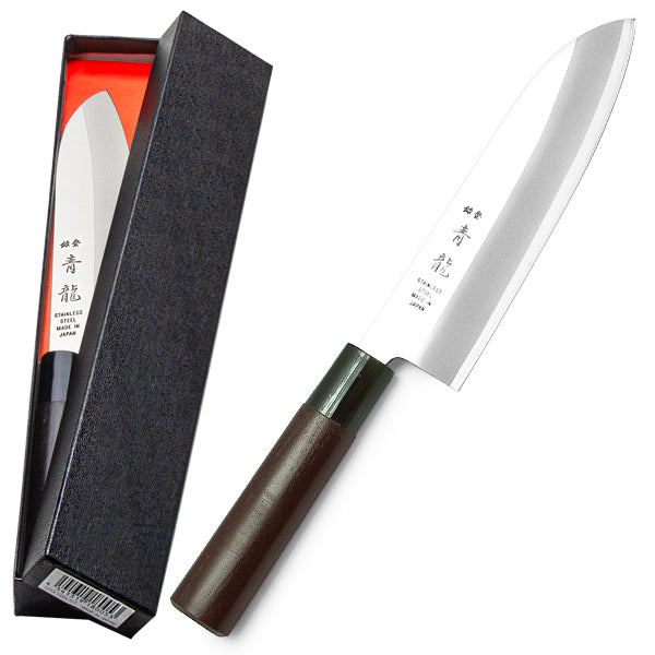 S/S COOKING KNIFE w/pl handle