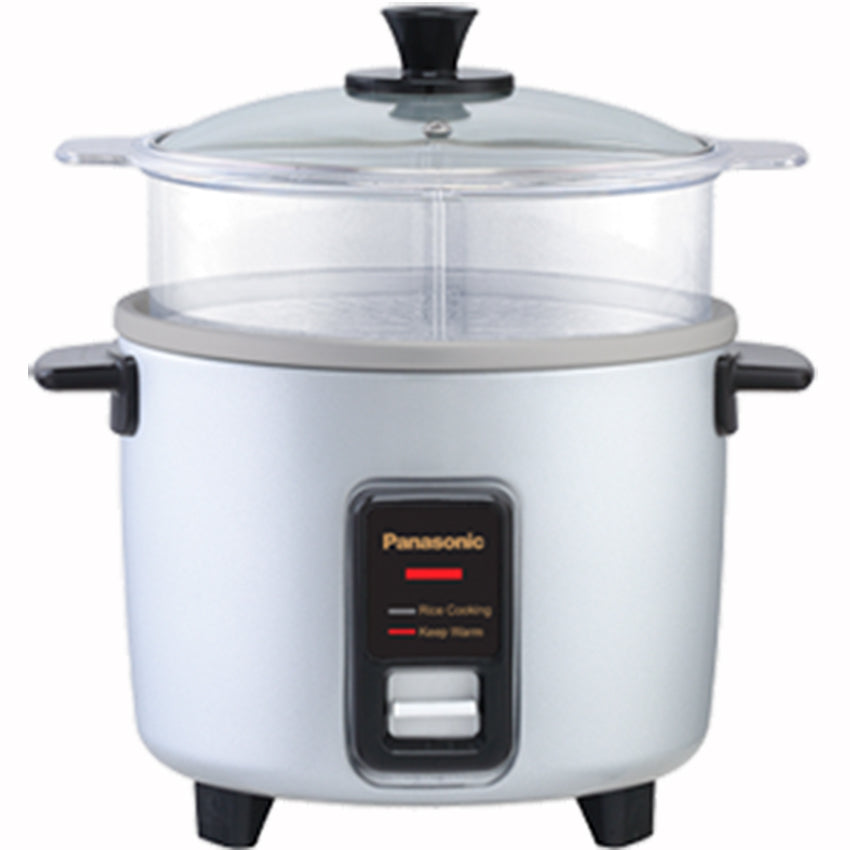 PA ELEC. RICE COOKER 5CUP, KEEP WARM 5H W/STEAMING BASKET