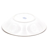 8.35" Round Ceramic Deep Plate, Red — Cat Design