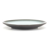 6" Round Ceramic Plate, Aqua