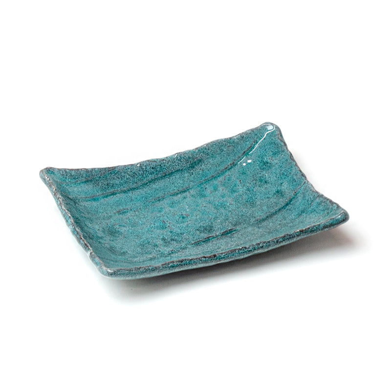 7" x 5" Rectangular Plate, Blue