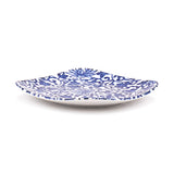 5" Square Ceramic Plate, Blue — Arabesque Design