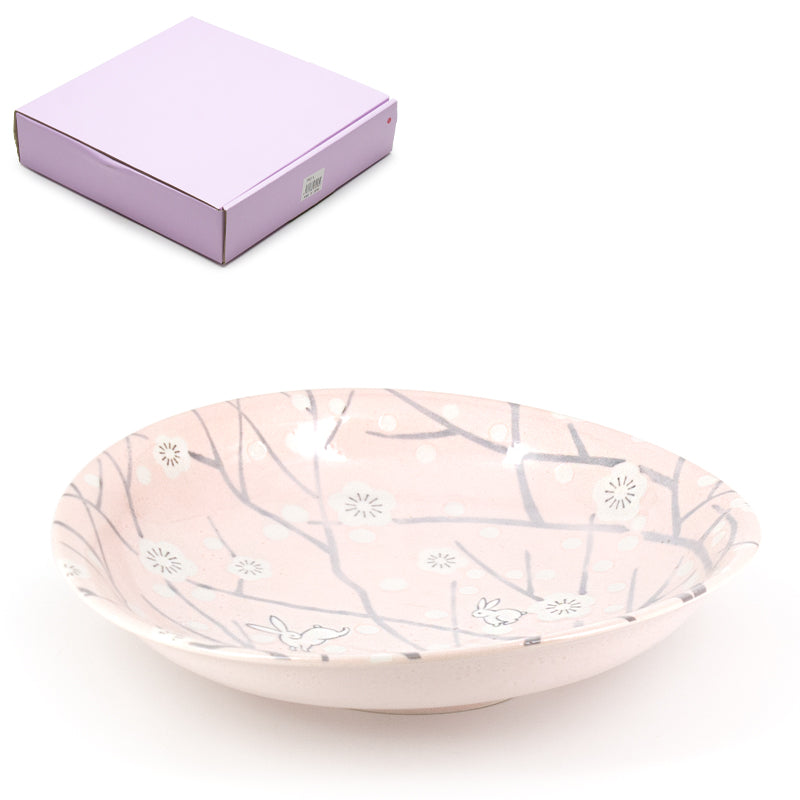 10-1/3" Round Plate, Pink
