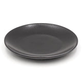 6" Ceramic Plate, Black