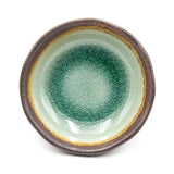 3.25" Ceramic Dish, Emerald