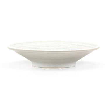 6" Ceramic Bowl, Blue, Beige