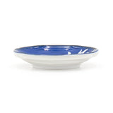 3.5" Ceramic Plate, Blue — Apricot Blossom Design