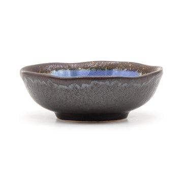3.25" Ceramic Dish, Sapphire