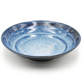 9" Ceramic Deep Plate, Blue