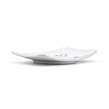 7.25" x 4.75" Ceramic Plate, Ivory — Sakura Design