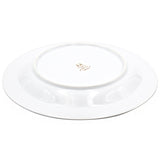 9.25" Round Ceramic Plate, Blue — Dolphin Design