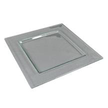 12.25" Square Glass Plate