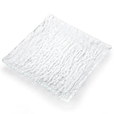 10.25" Square Glass Plate, Clear