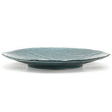 11" Round Ceramic Plate, Green