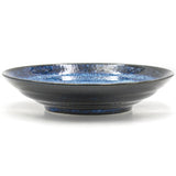 9" Ceramic Deep Plate, Blue