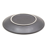 6" Round Ceramic Plate, Aqua