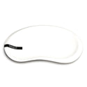 12″ × 7½″ White Bean-Shaped Plate
