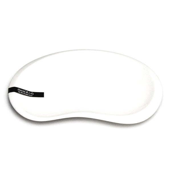 12" x 7.5" Plate, White