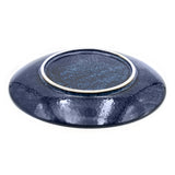 10" Round Ceramic Plate, Blue