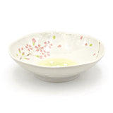6.65" Ceramic Deep Plate, Beige, Pink — Sakura Design