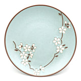 8" Round Ceramic Plate, Blue — Sakura Design