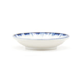 3.5" Ceramic Plate, Blue — Seafood Assortment Design