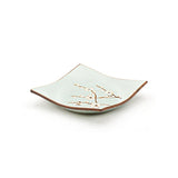 5-1/4" Square Ceramic Plate, Blue