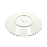 5.25" Round Ceramic Plate, White